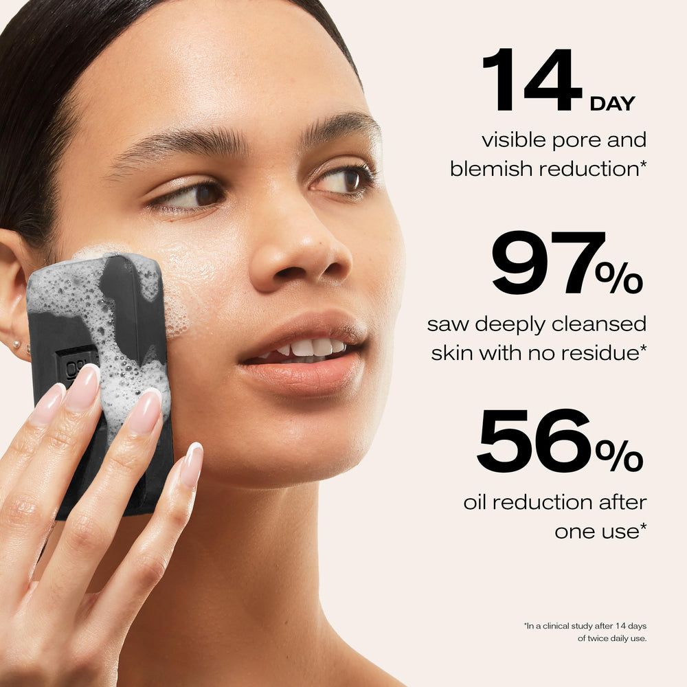 Erno Laszlo Sea Mud bar closeup showing Dead Sea minerals.