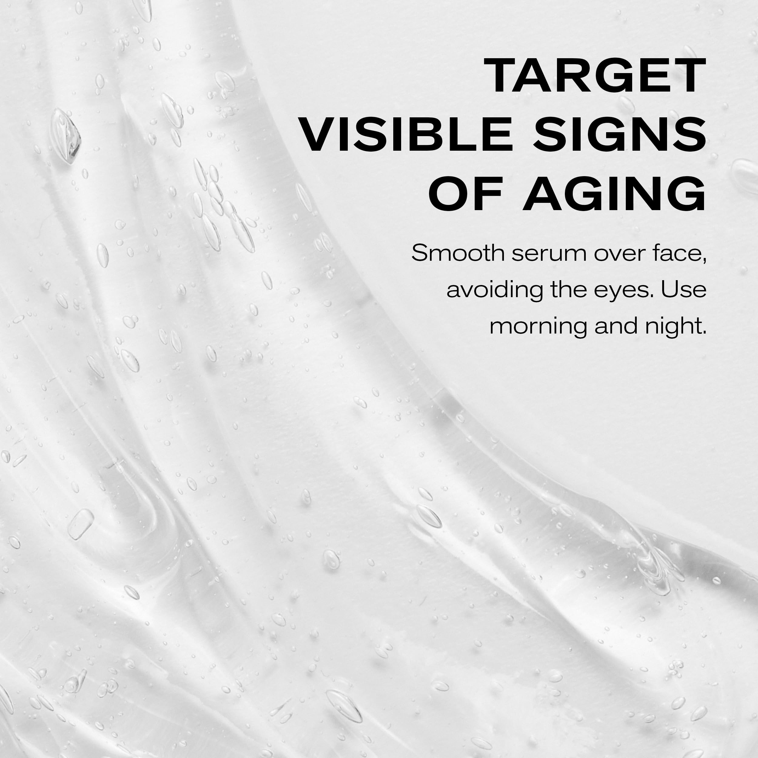Erno Laszlo Timeless Serum bottle side view highlights premium packaging.