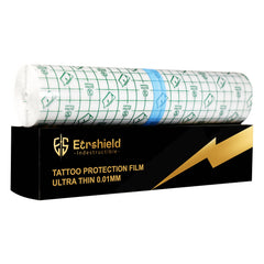 ES ETRSHIELD Second Skin bandage with grid lines for precise sizing and secure fit.
