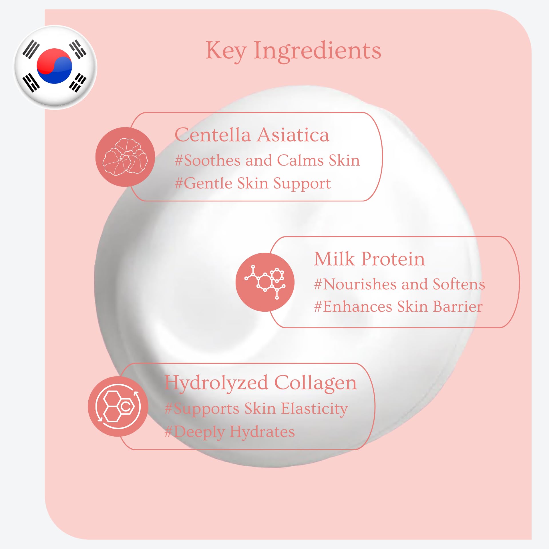 Esfolio Collagen Cleansing Foam dense texture for refreshing cleansing