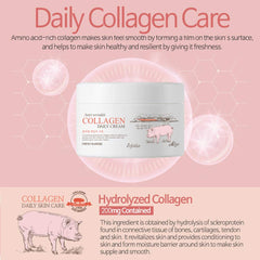 Esfolio Collagen Daily Face Cream texture, smooth and fast-absorbing.