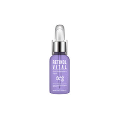 Esfolio Retinol Vital Ampoule application scene demonstrates quick absorption and skin nourishment.