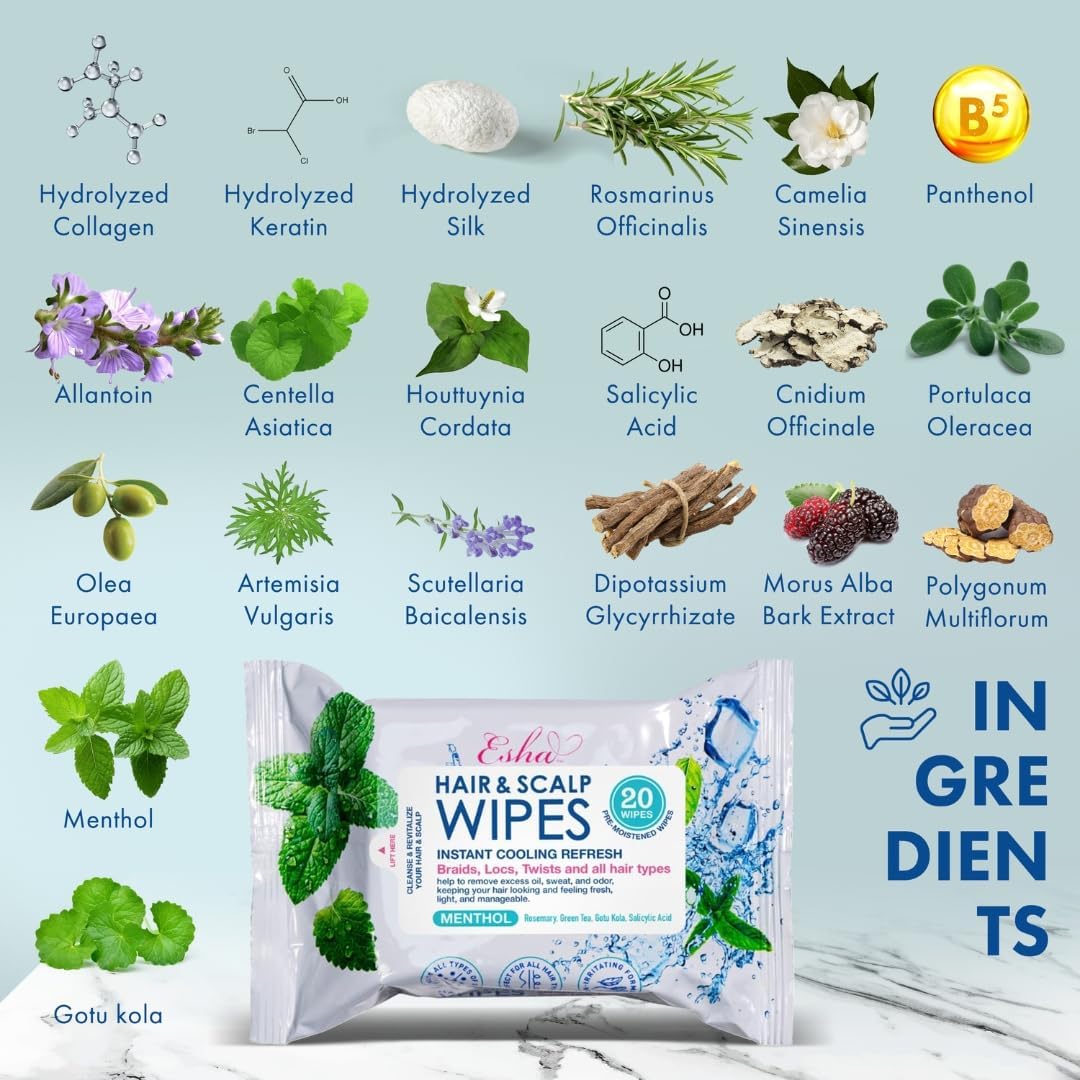Esha Detox Kit packaging close up reveals compact travel friendly design.