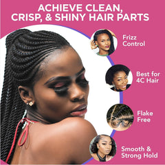 Esha Slick N Slay fast-dry formula supports efficient styling sessions