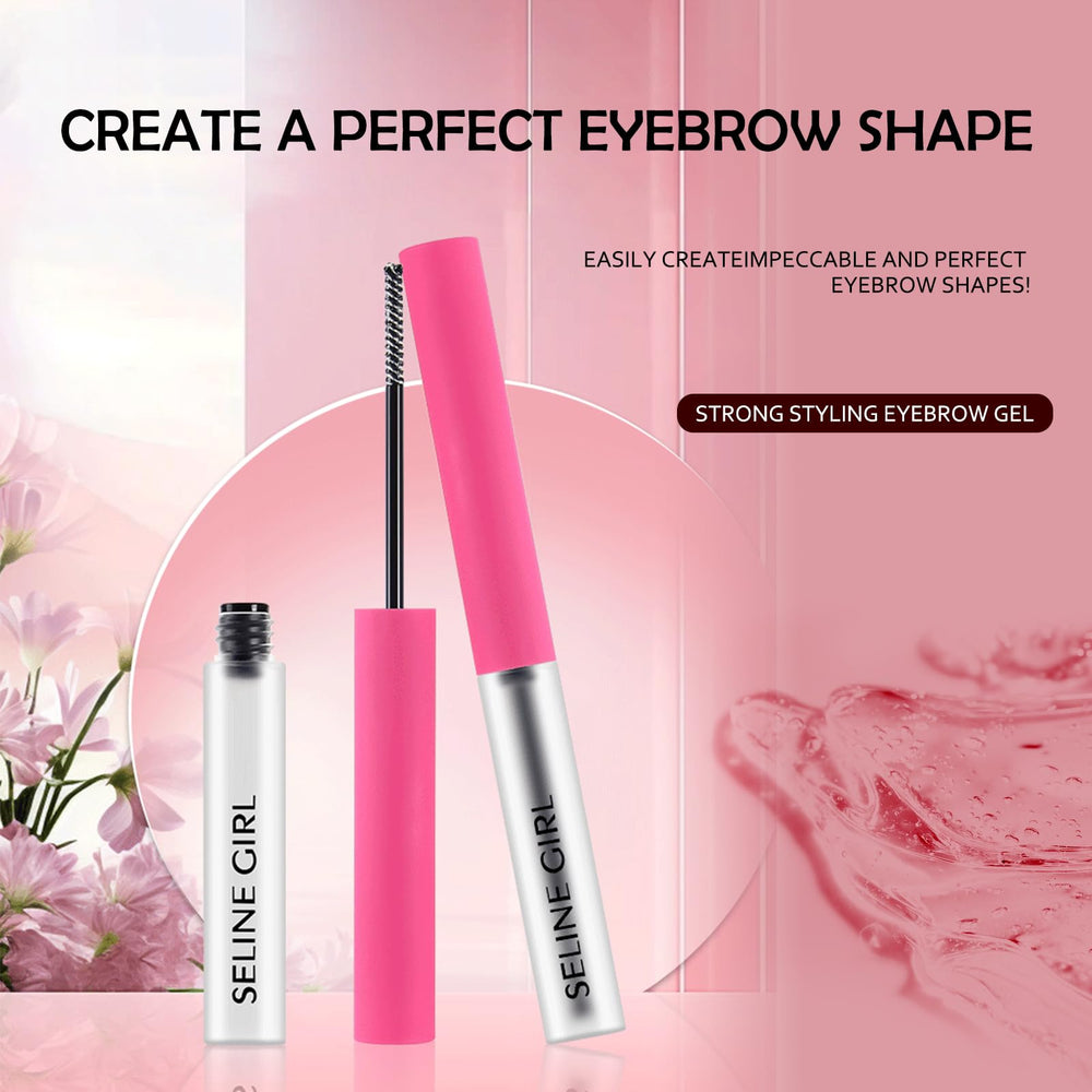 Eshioh Clear Eyebrow Gel travel case ready for quick touch-ups at work or on the go.
