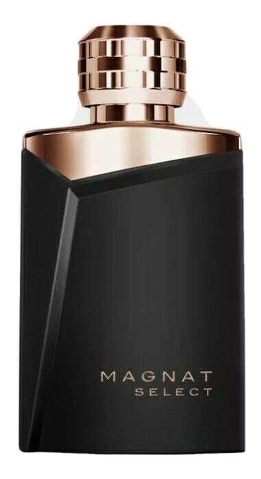 Esika L'Bel Magnat Select bottle close-up, highlighting long-lasting oriental-spiced fragrance for evenings.