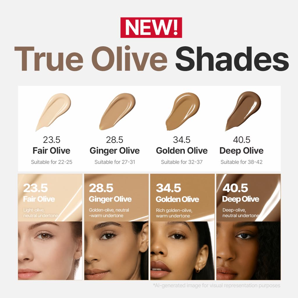 Espoir Be Velvet Cushion Foundation Ginger Olive seamless coverage for redness and uneven tone