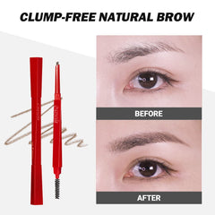 Espoir Brow Balance Pencil #4 Ash Brown precision-edge for detailed strokes.
