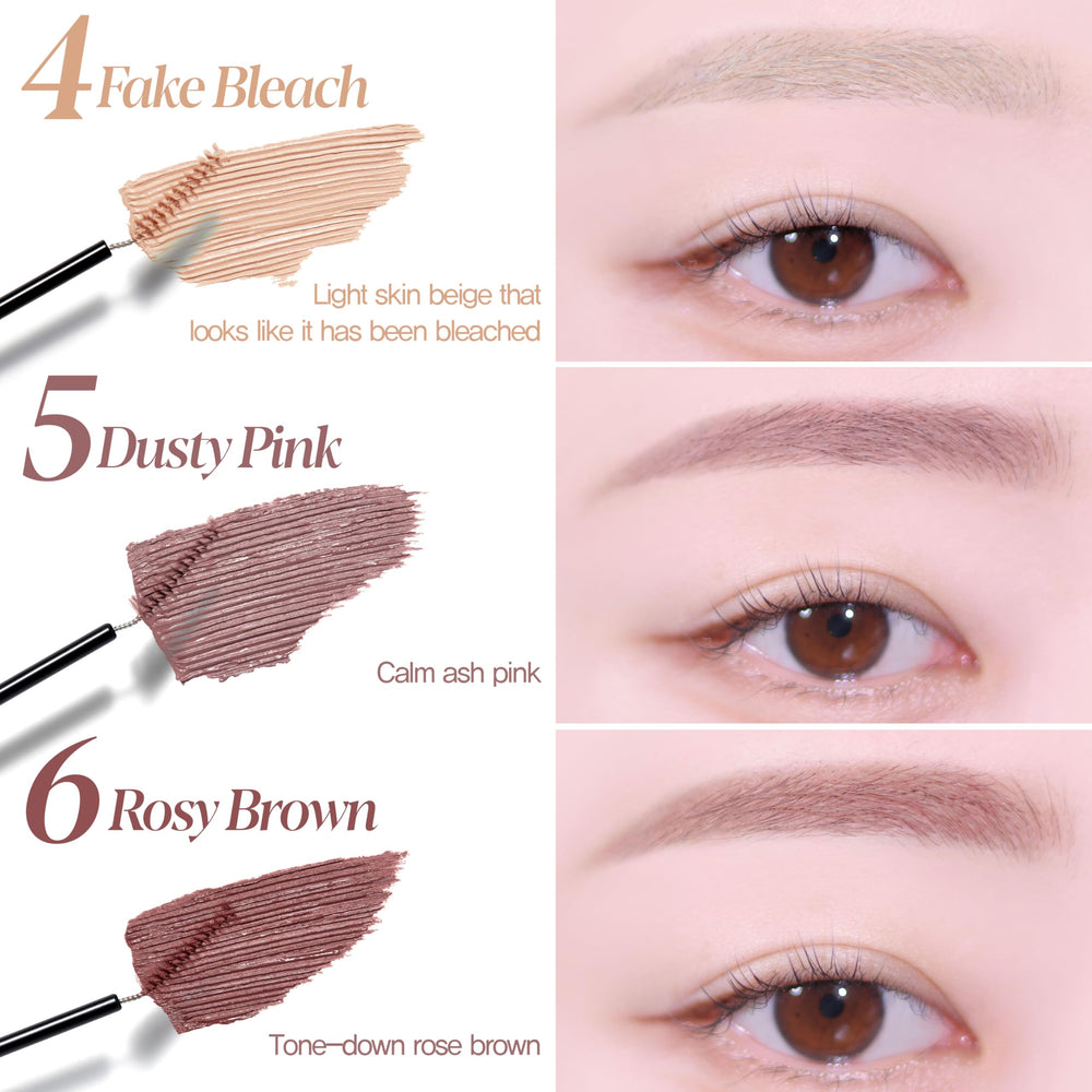 Espoir Brow Color Fixing Cara Taupe 2 non-clumping texture for smooth finish.
