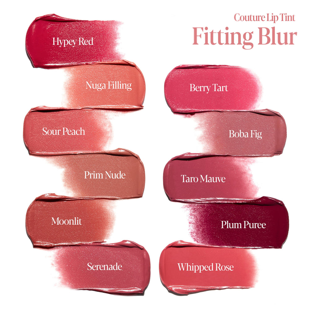 Espoir Couture Lip Tint versatile color range for warm to cool undertones.
