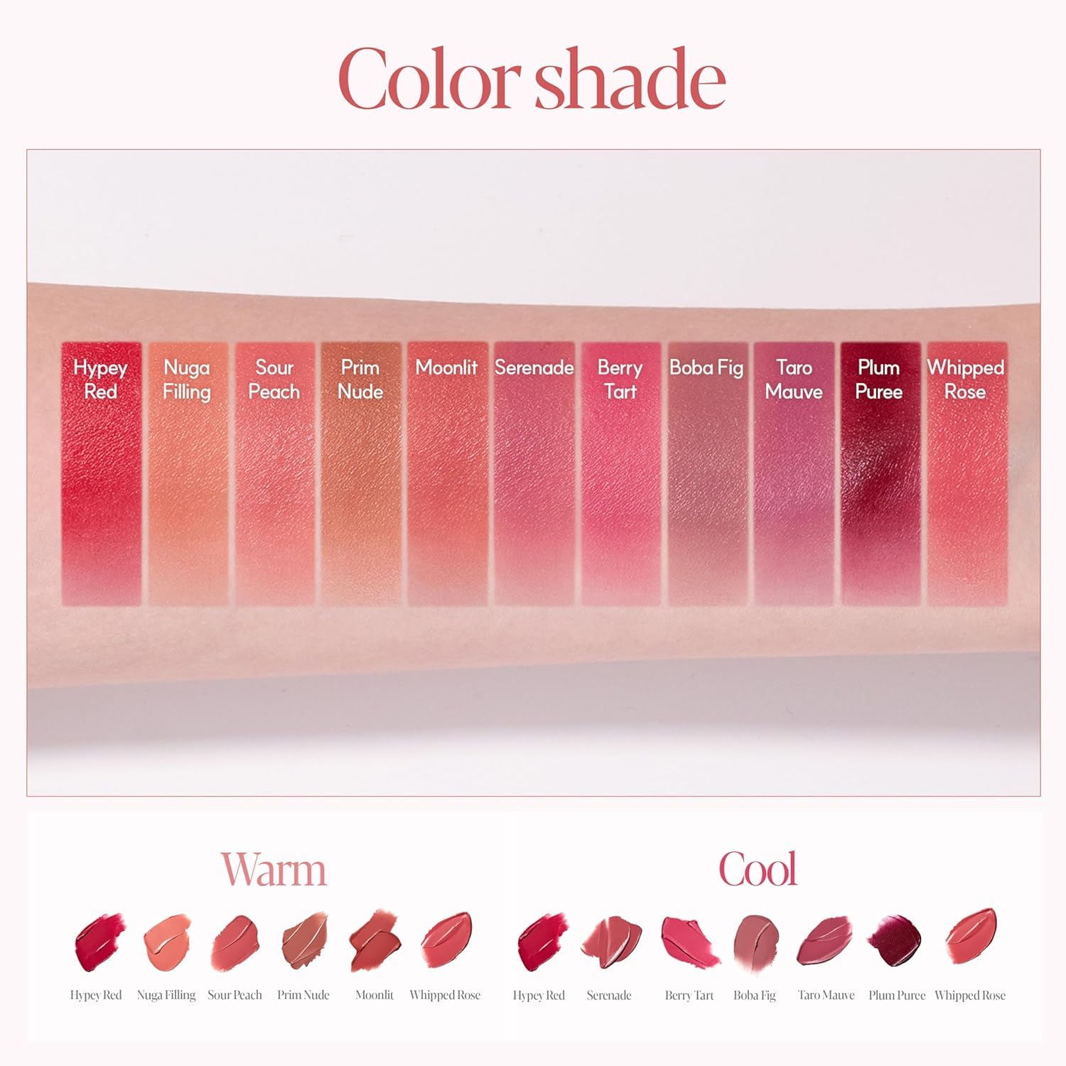 Espoir Couture Lip Tint Rose Crema glides on for lightweight daily wear.