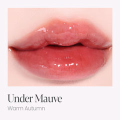 Espoir Couture Lip Tint Glaze glass-like finish with weightless feel on lips