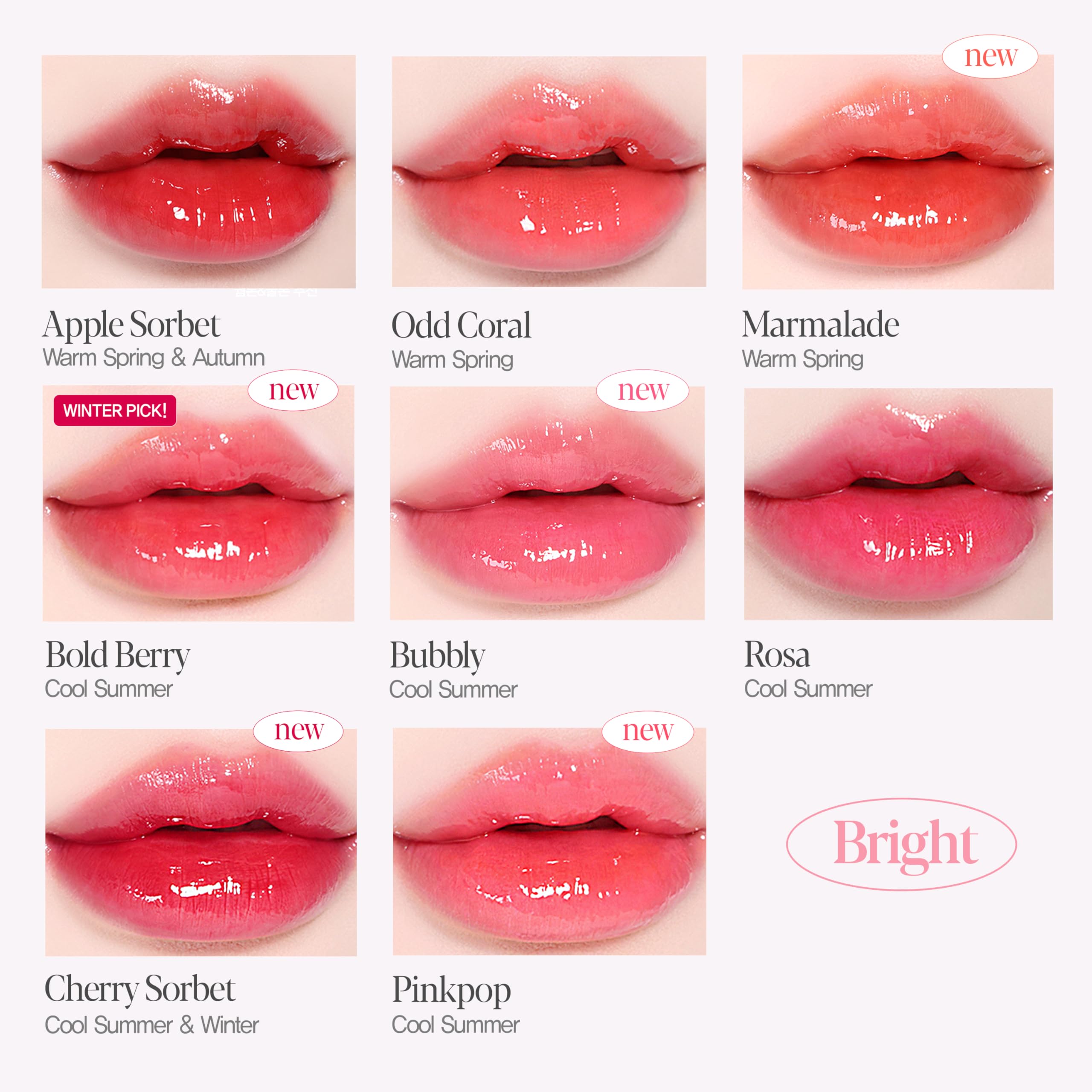 Vegan Korean makeup inspired Espoir Couture Lip Tint Glaze for versatile looks