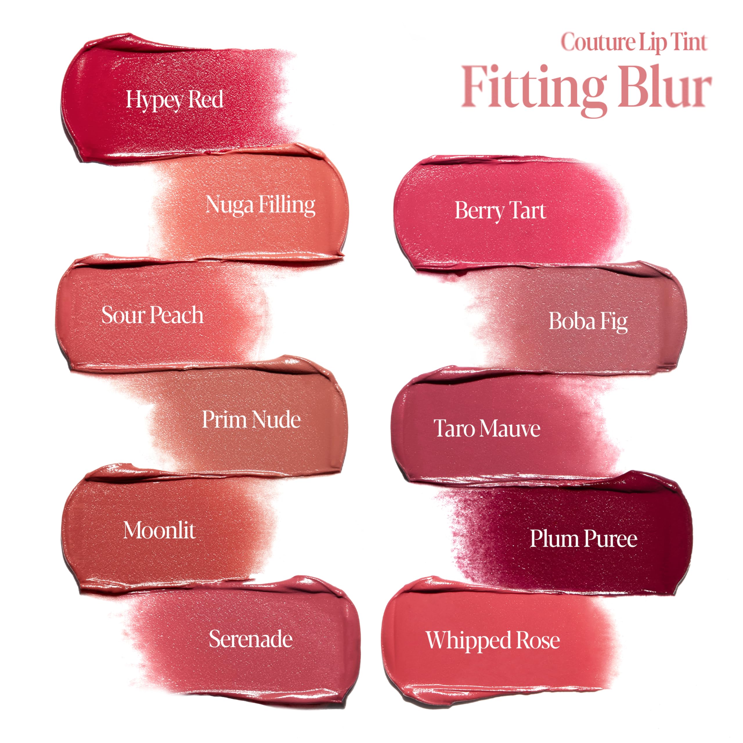 Espoir Couture Lip Tint Prim Nude packaging emphasizing vegan, clean beauty appeal