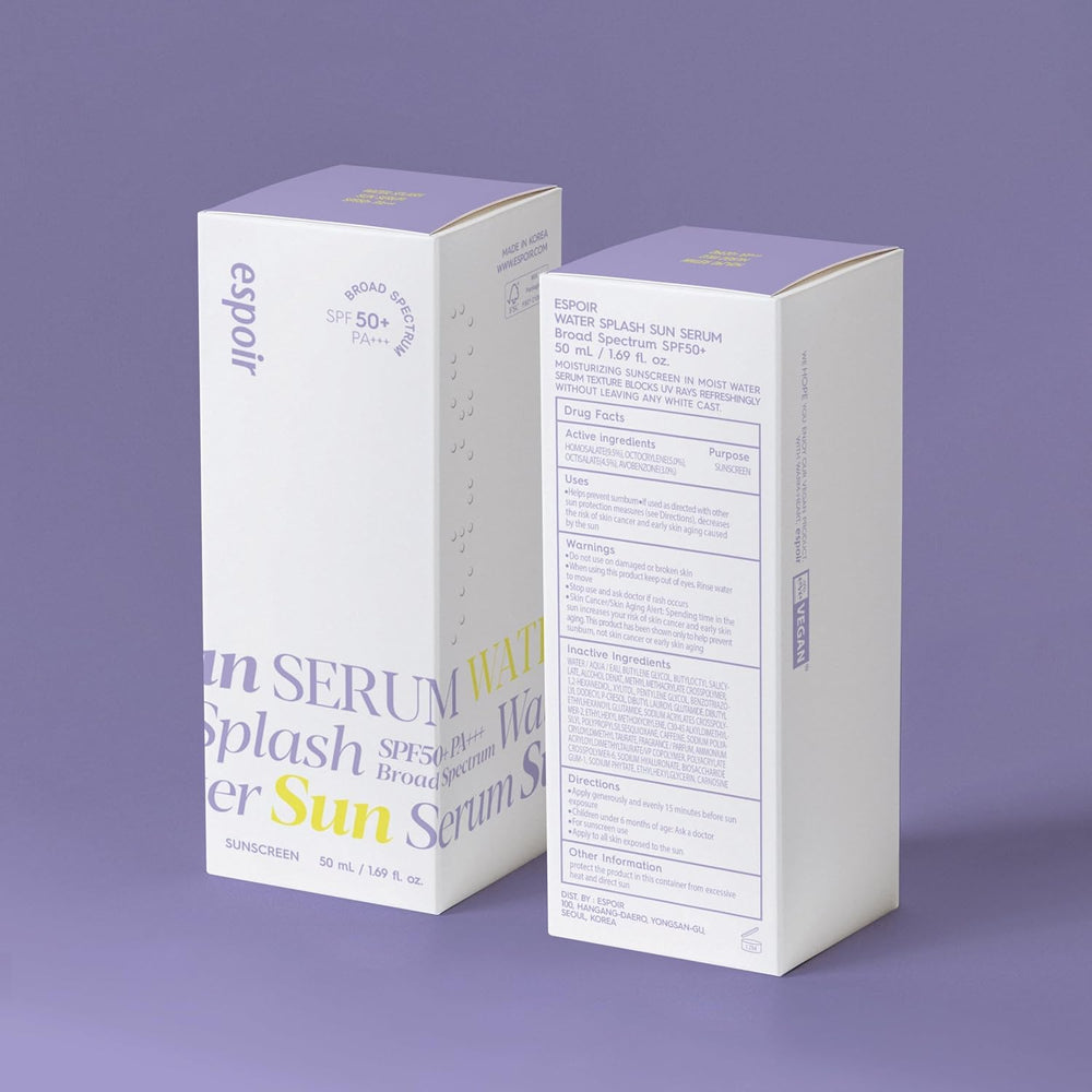Espoir vegan sunscreen for daily use without white cast