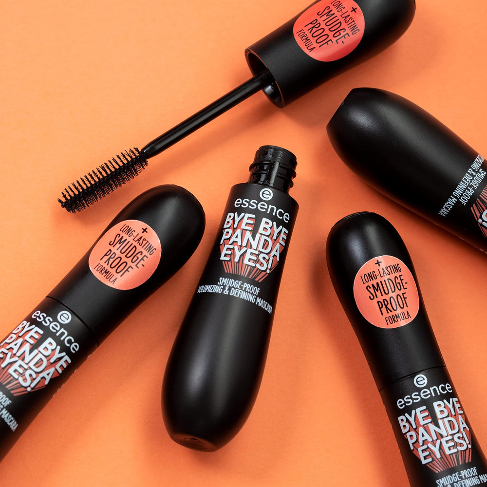 essence Bye Bye Panda Eyes tubing formula providing gentle lash wear