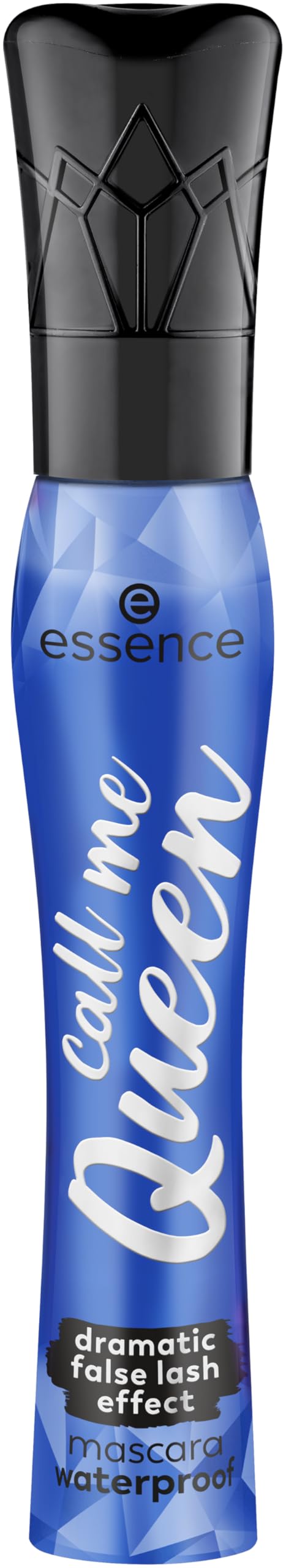 essence Call Me Queen mascara brush closeup emphasizing elastomer brush for full lash separation