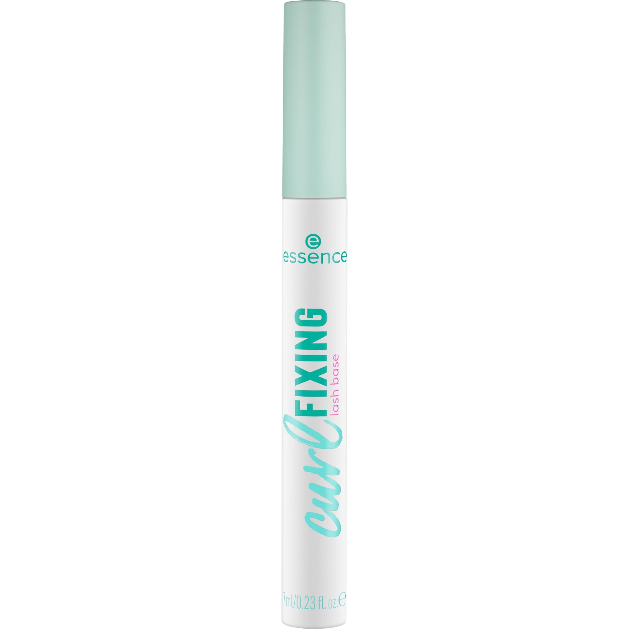 essence Curl Fixing Lash Base slim wand reaching short lashes