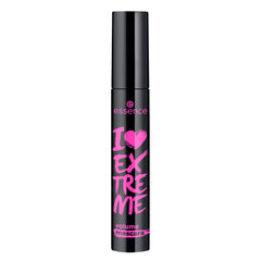 Essence I Love Extreme Volume Mascara brush coats every lash with bold volume.