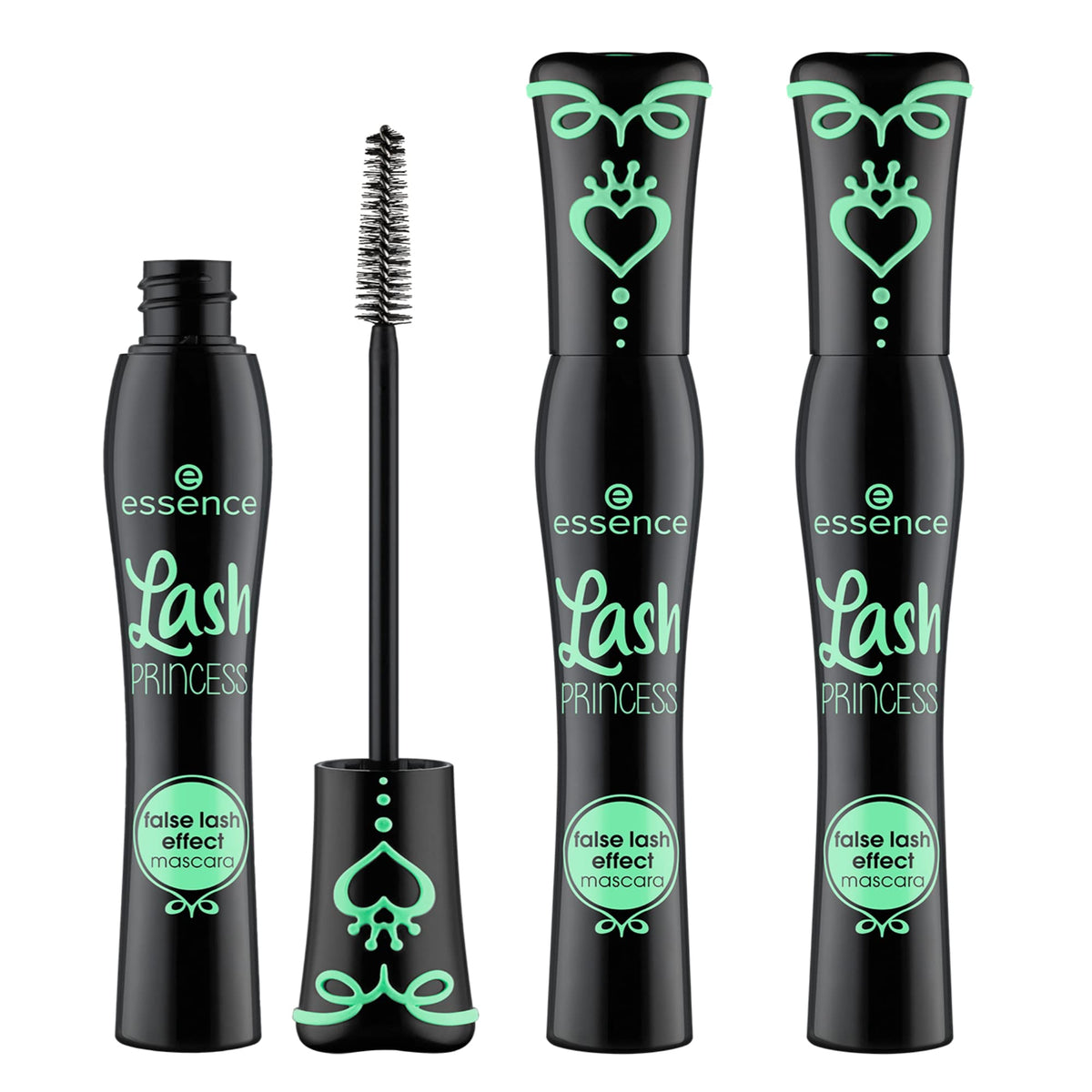essence Lash Princess 3-pack display shows value and reduced packaging