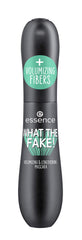 essence What the Fake nylon-fiber enriched formula close-up brush provides precise coating.