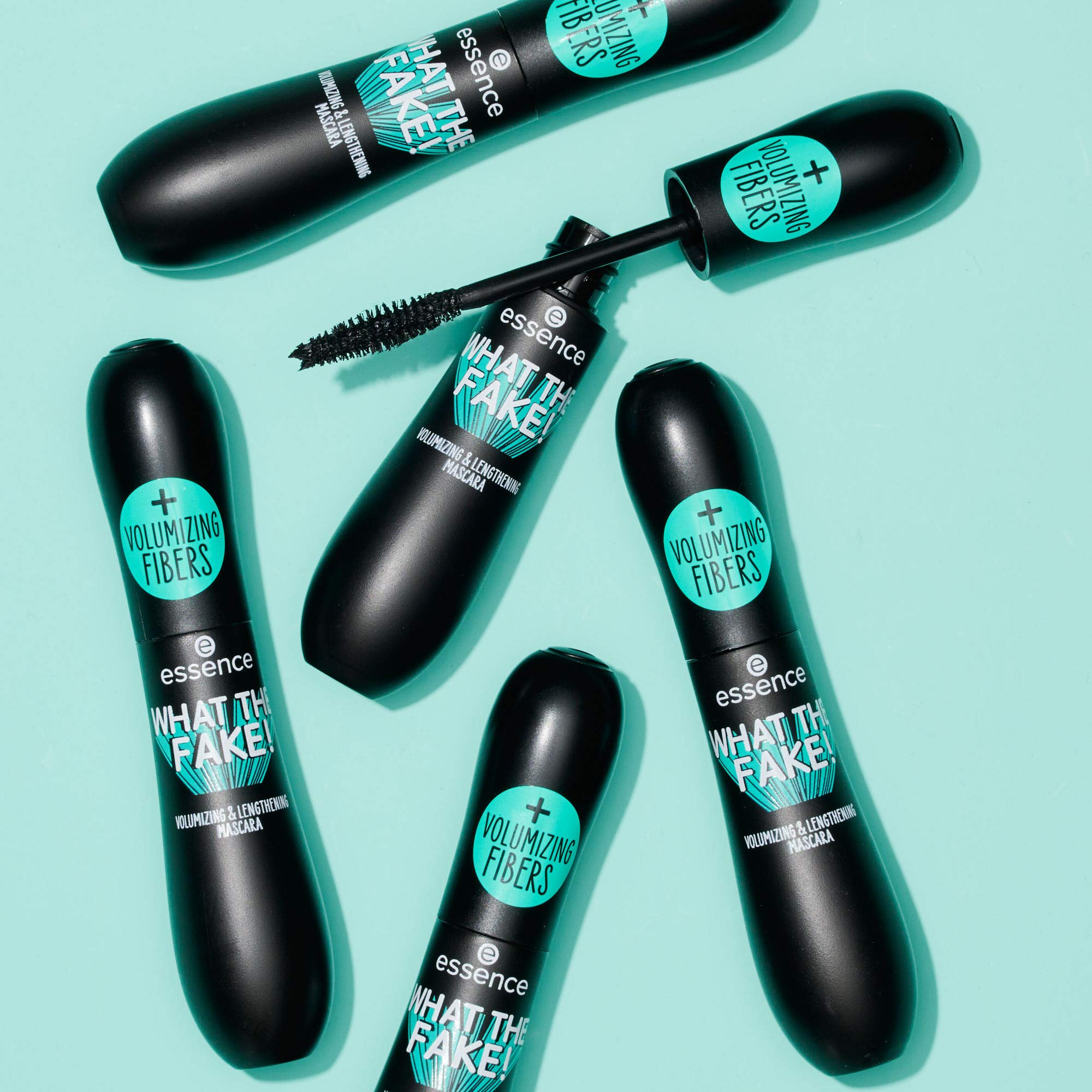 essence What the Fake three-pack display shows value and reduced packaging.