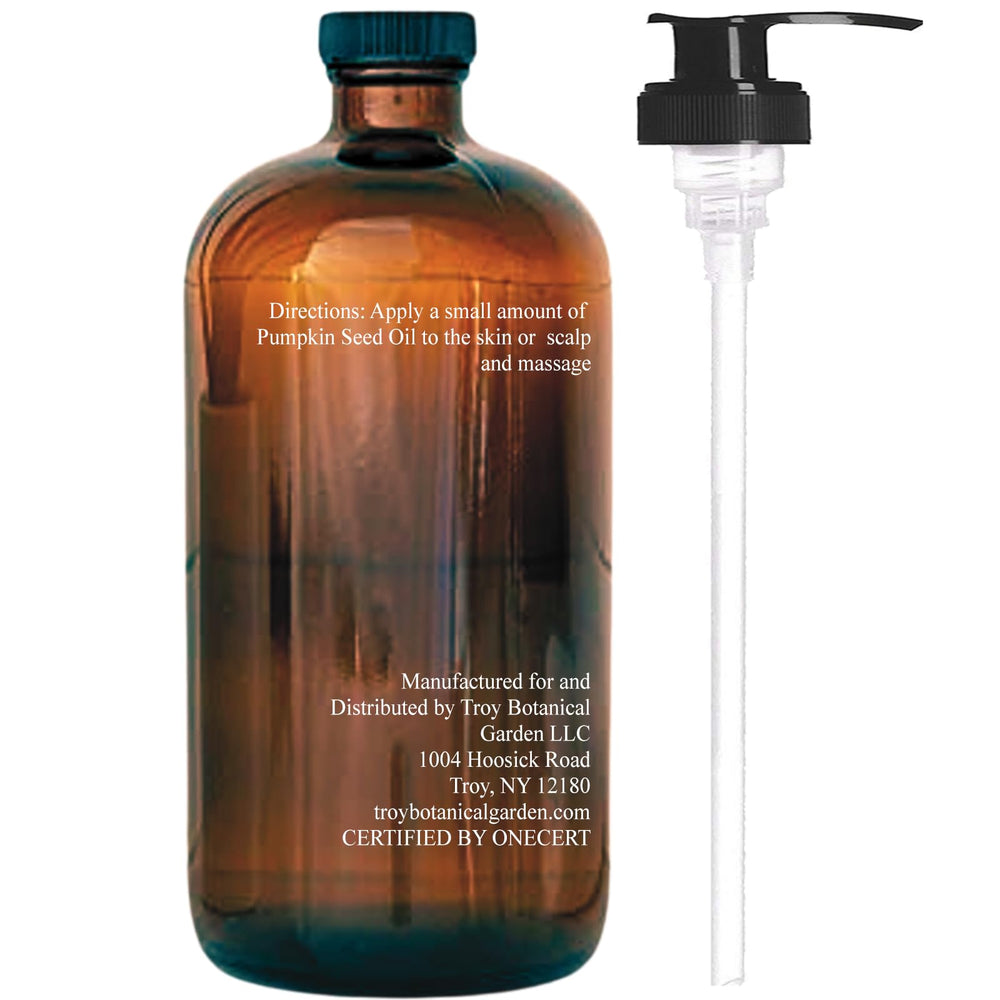 Essentially KateS pumpkin seed oil bottle cap signaling purity for skin and hair care.