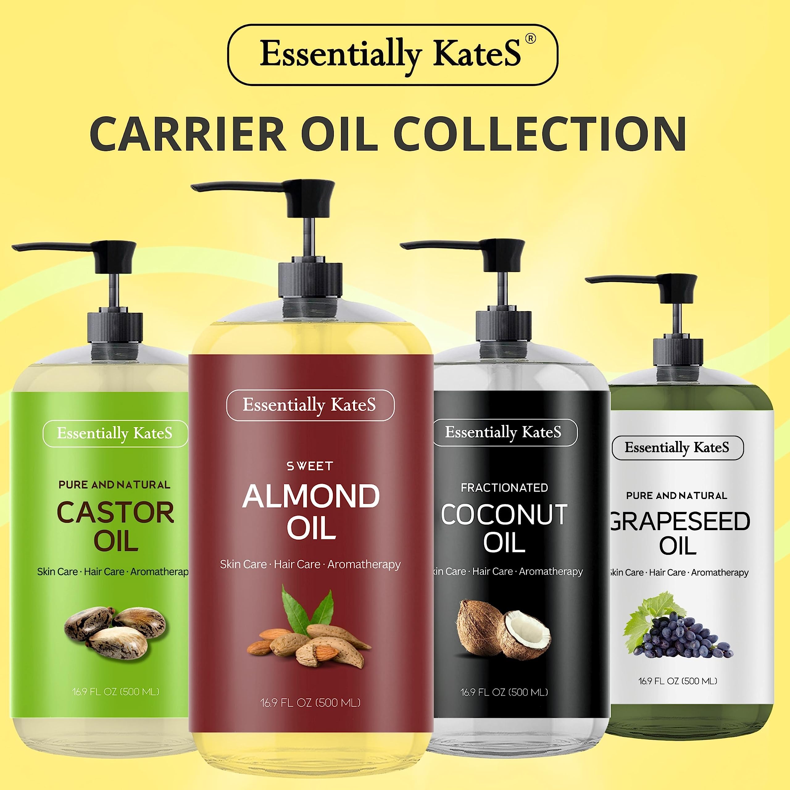 Essentially KateS Sweet Almond Oil texture closeup highlighting non-greasy feel.