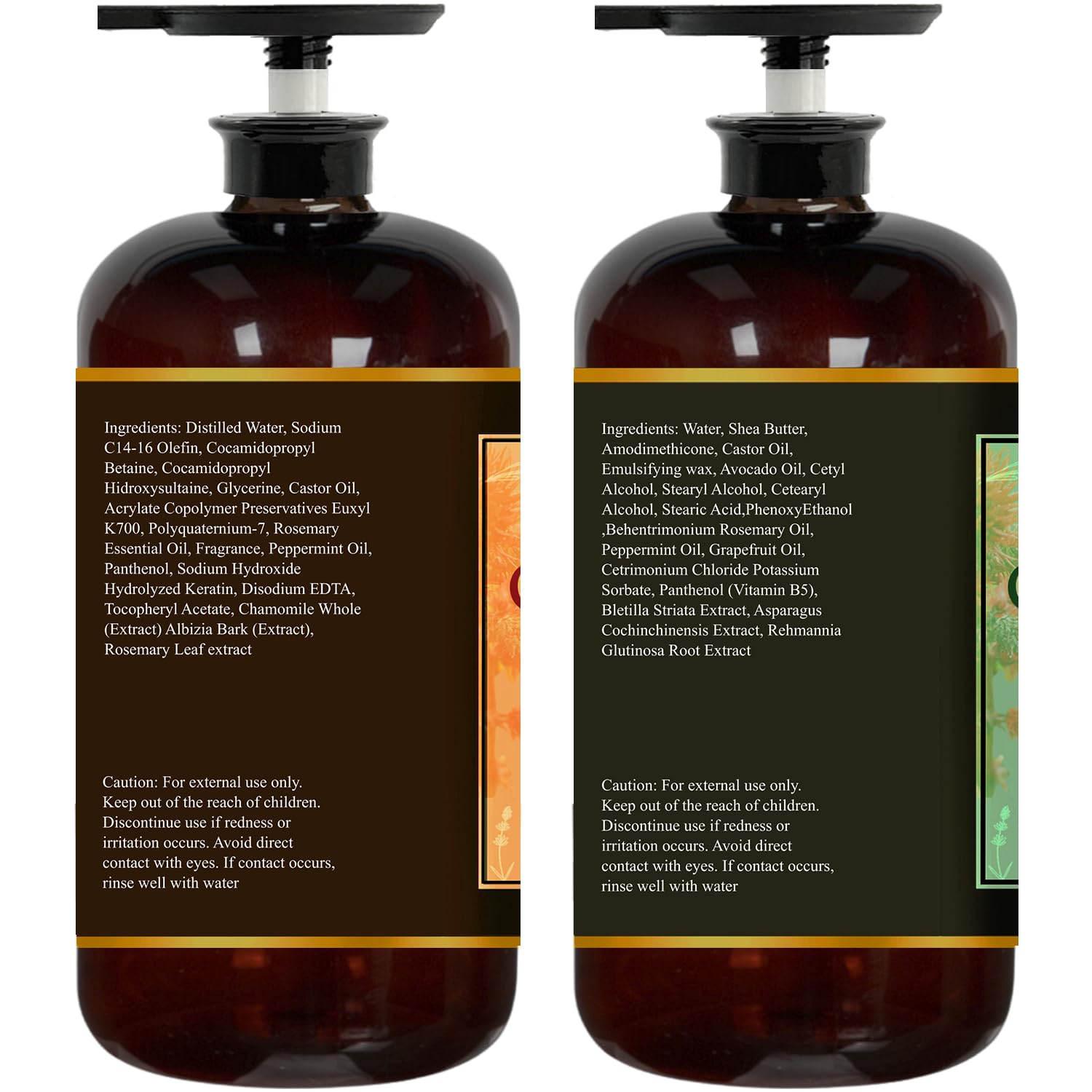Essentially KateS Castor Oil Rosemary Mint Conditioner bottle promotes moisture and smoothness.