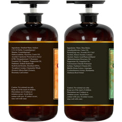 Essentially KateS Castor Oil Rosemary Mint Conditioner bottle promotes moisture and smoothness.