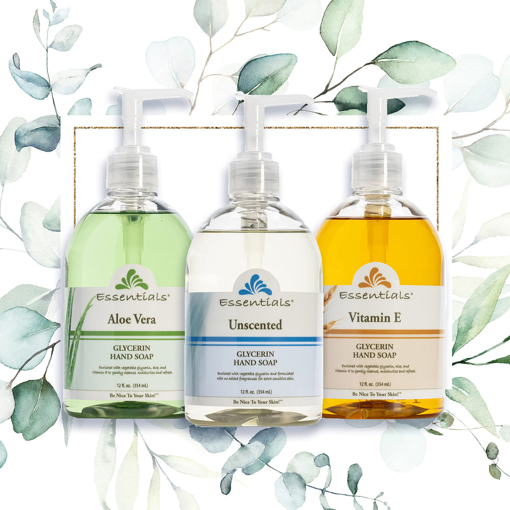 Essentials 3-pack by the sink, ready for daily family use.
