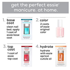 essie apricot cuticle oil paired with ferris of them all for healthier nails
