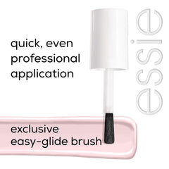 essie base-top-coat ready-application emphasizes long-lasting shine and durable wear.