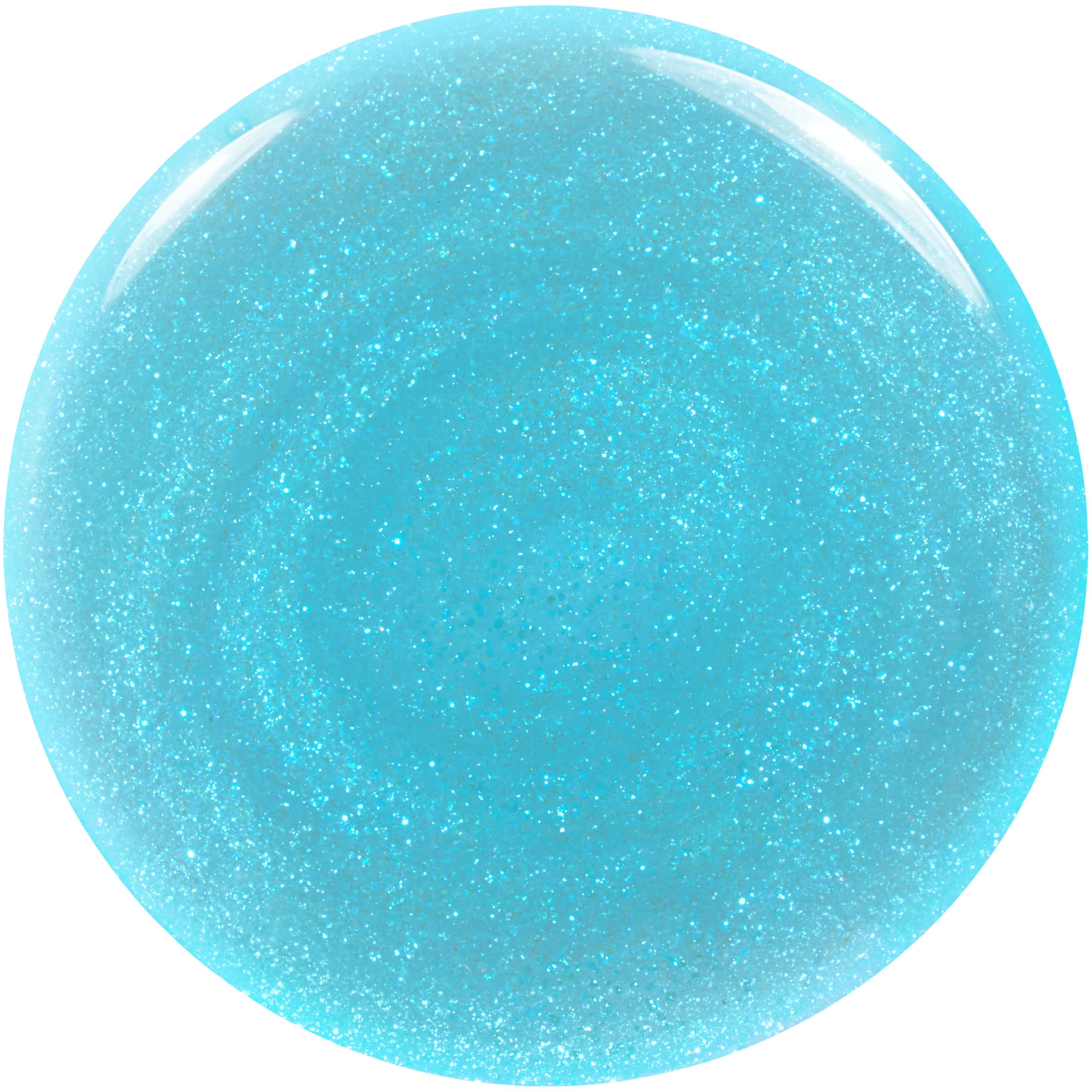 Essie Bikini Snapped nails display holographic and duochrome shimmer