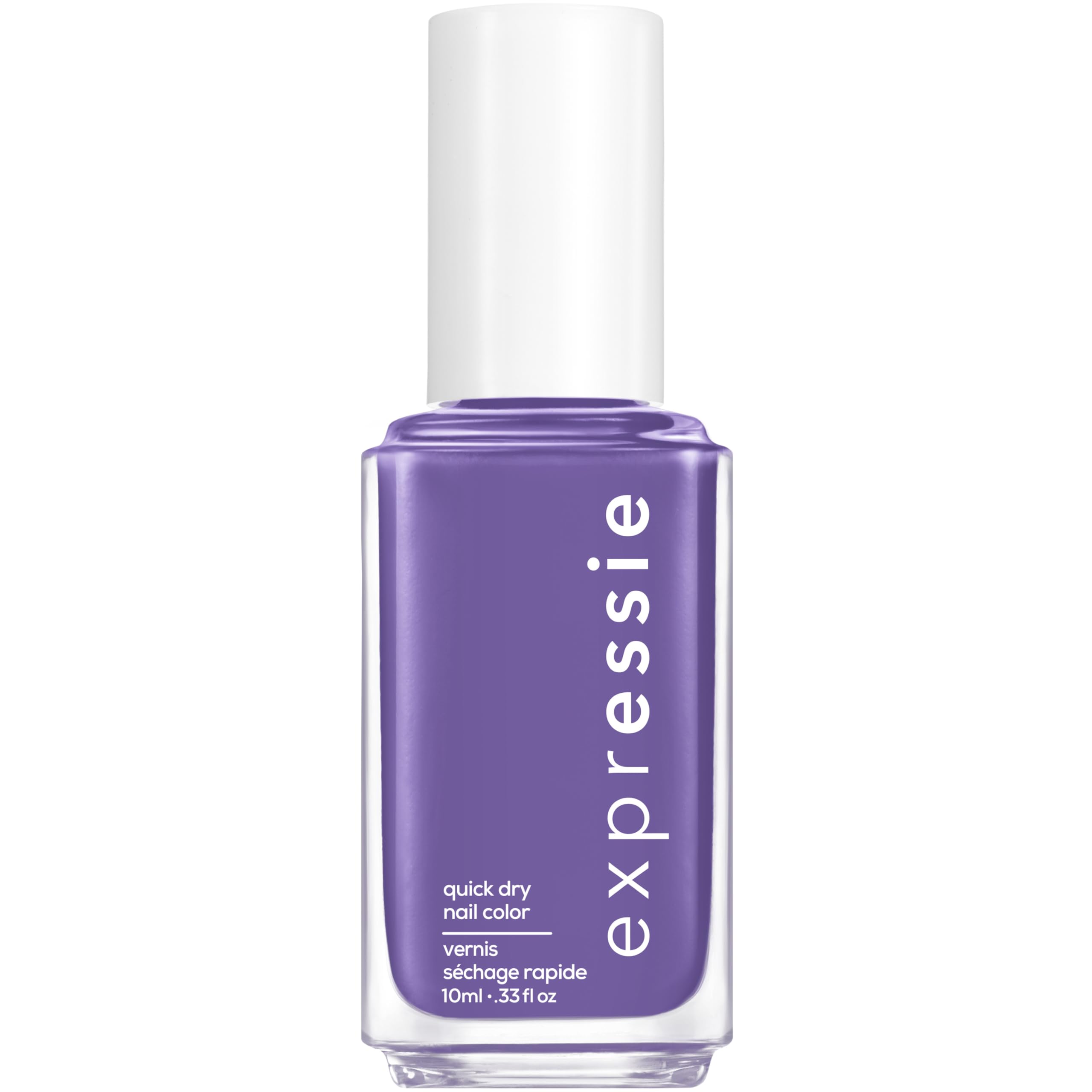 Essie Expressie Choreo Queen bottle close-up showing quick-dry cream finish for on-the-go manicures