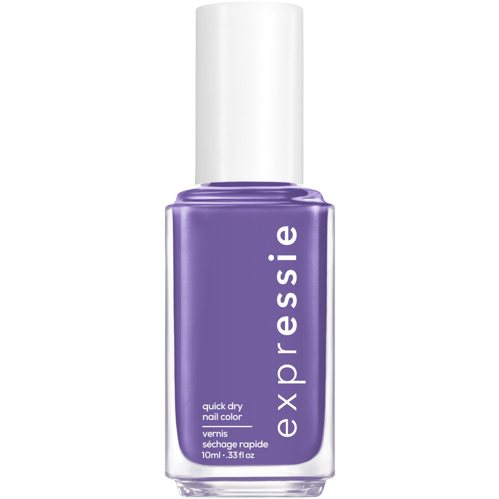 Essie Expressie Choreo Queen bottle close-up showing quick-dry cream finish for on-the-go manicures