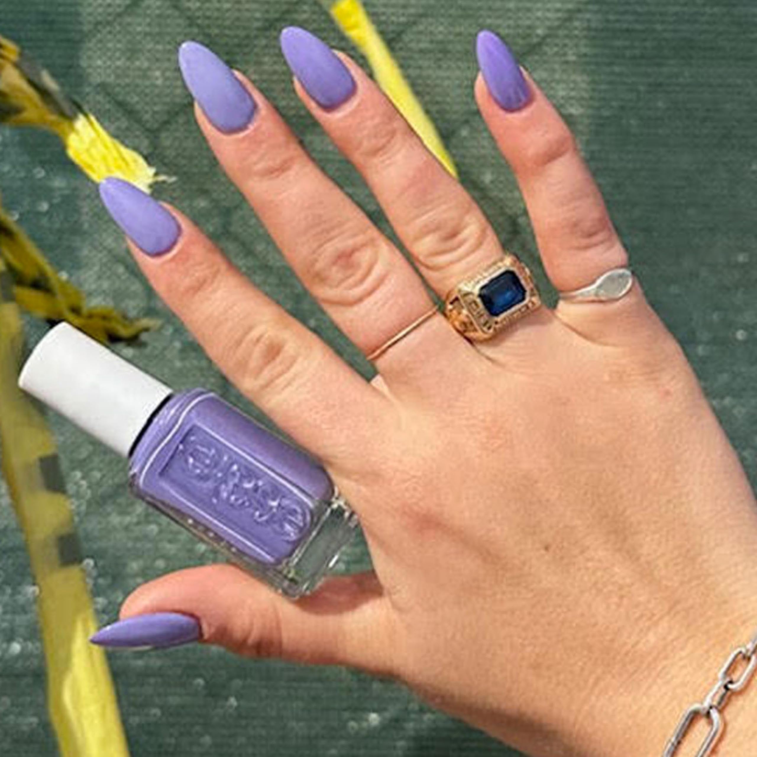 Essie Expressie two coats no base top coat needed for color and shine