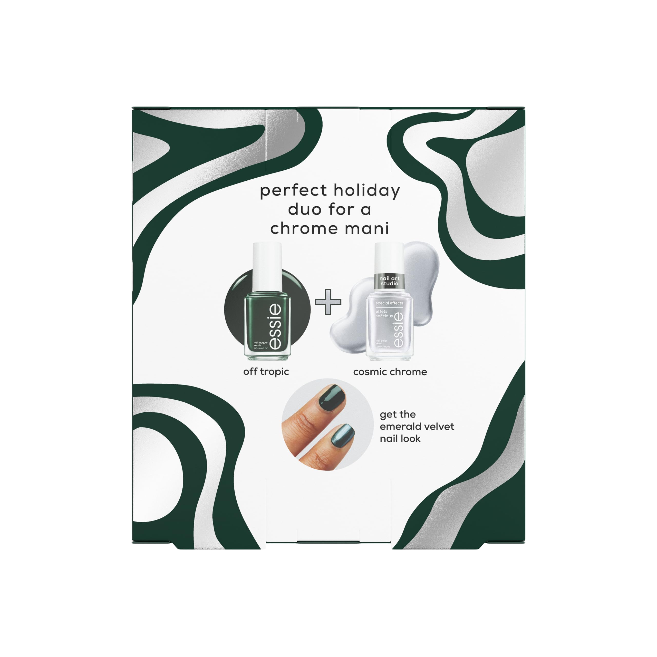 essie forest green nail polish for classic seasonal manicures