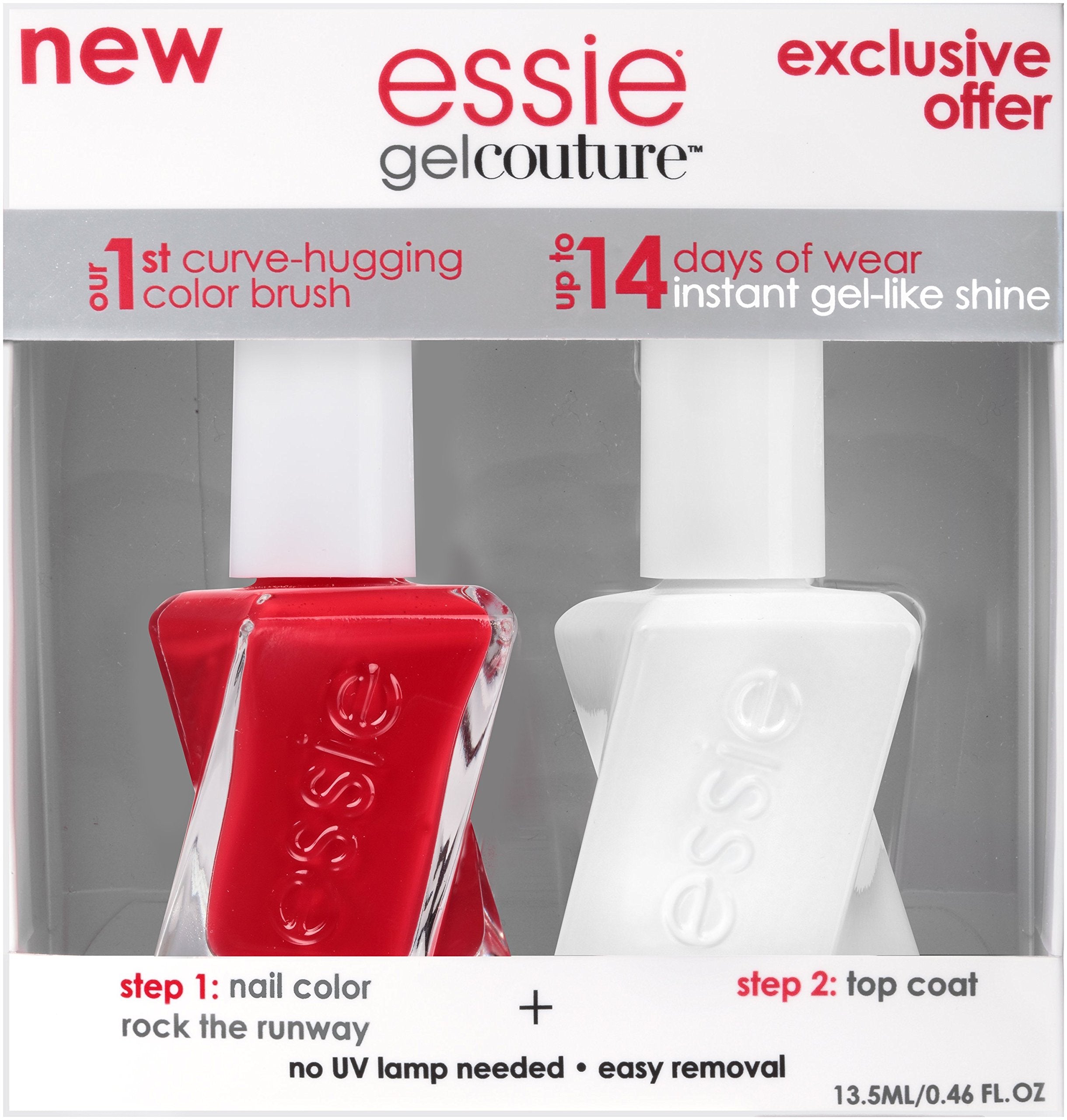 essie Gel Couture top-coat-application highlights long wear and gel-like shine