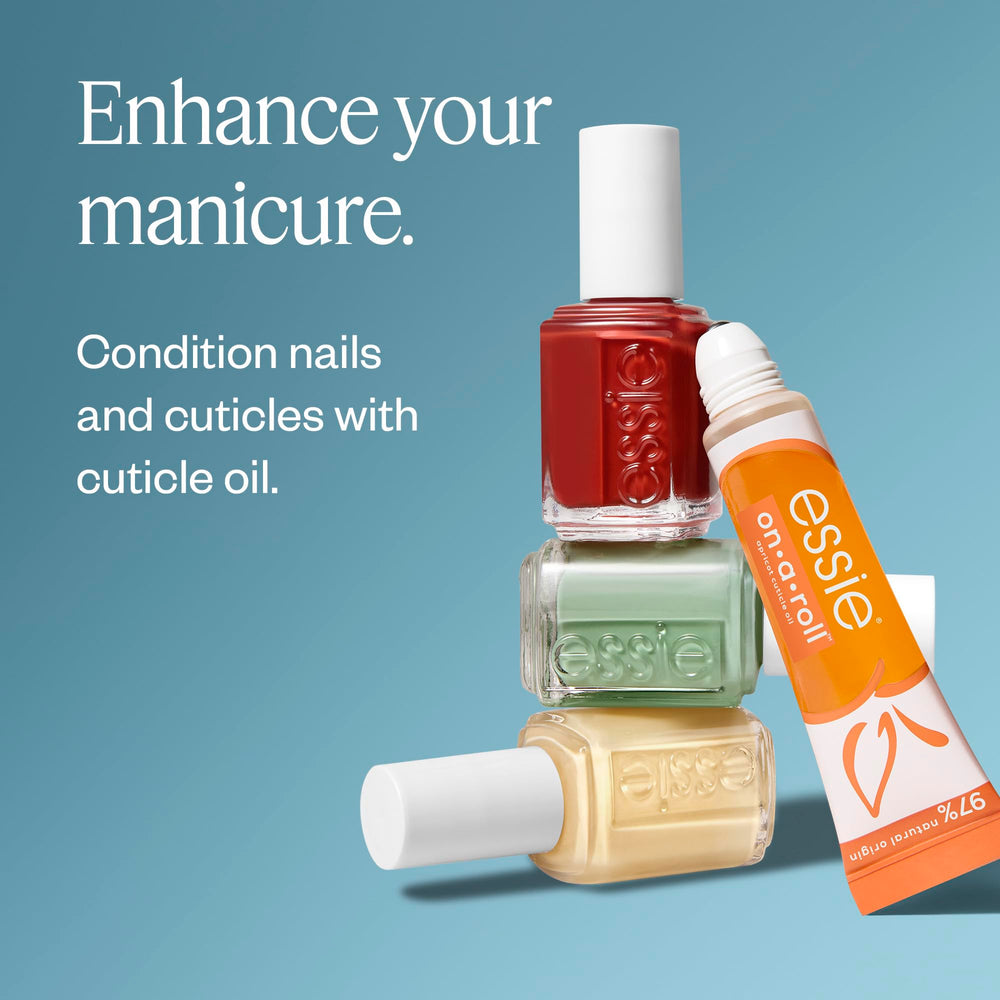 essie Gourmet Grocery bottle and packaging emphasize premium branding