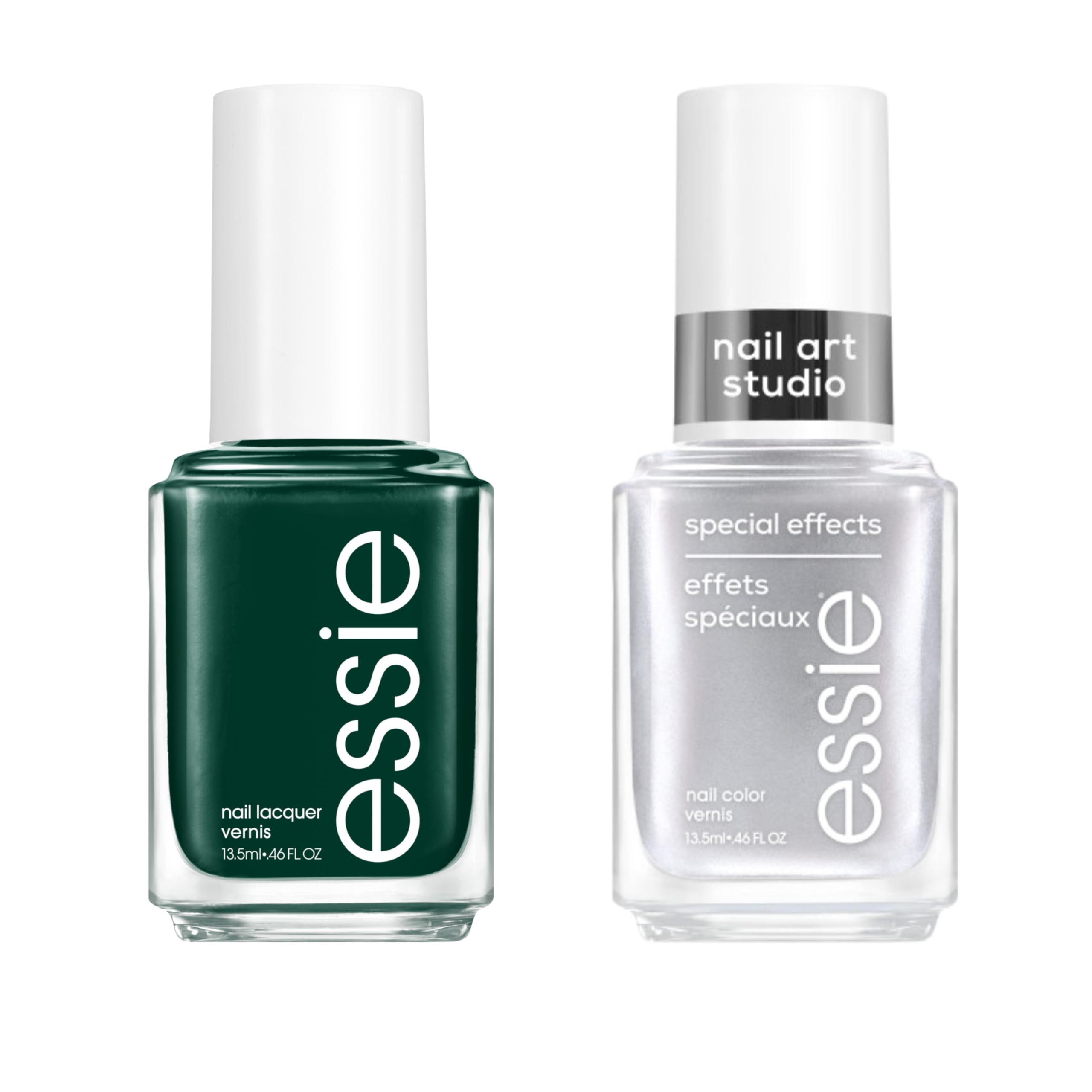 essie off tropic nail color as a vibrant holiday base