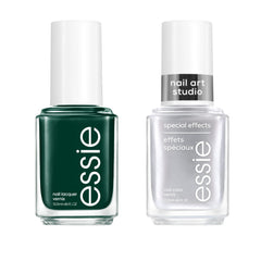 essie off tropic nail color as a vibrant holiday base