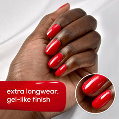 Pink nails show Gel Couture shine with Stitch By Stitch.