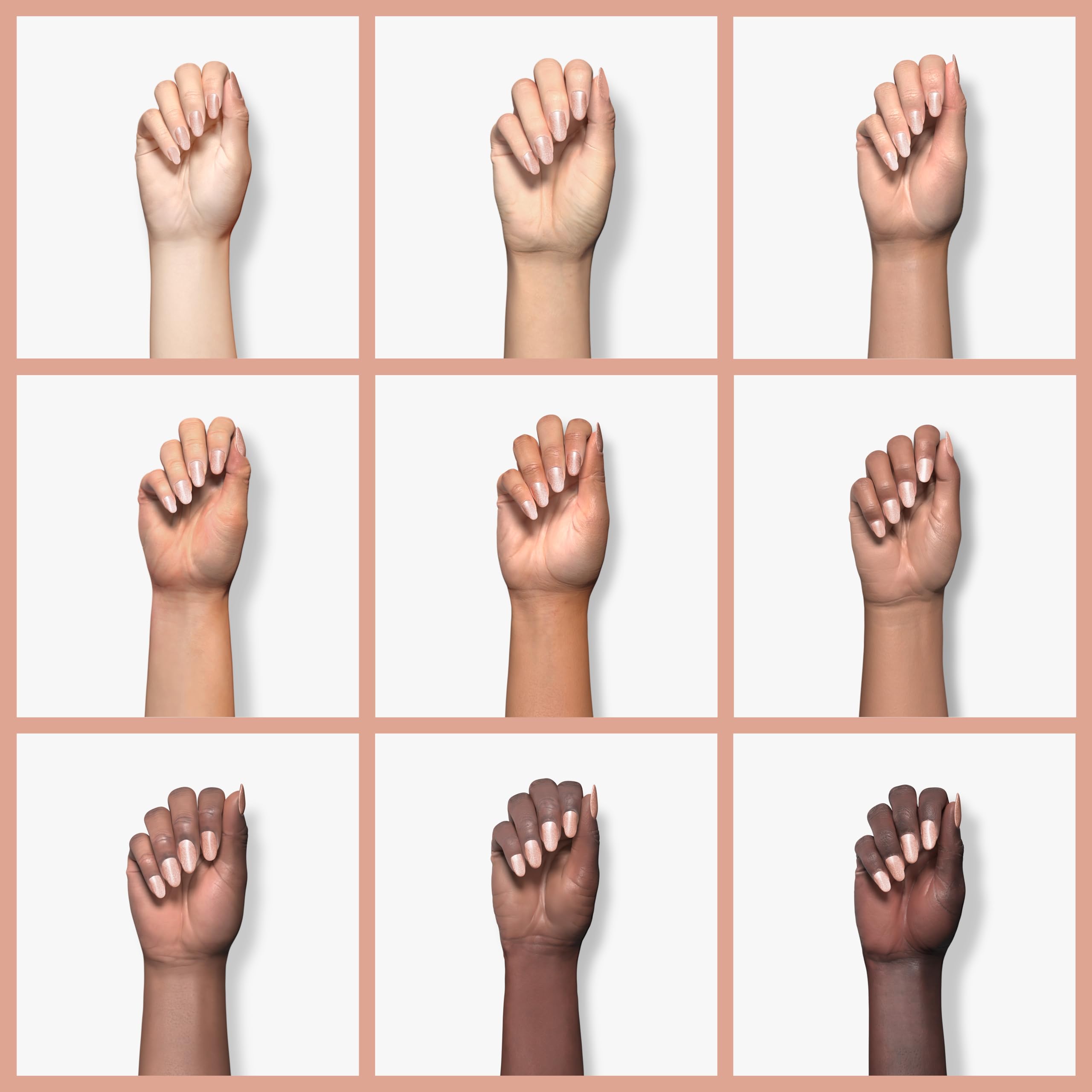 Essie Treat Love Color nails after one week showing stronger, healthy-looking tips.
