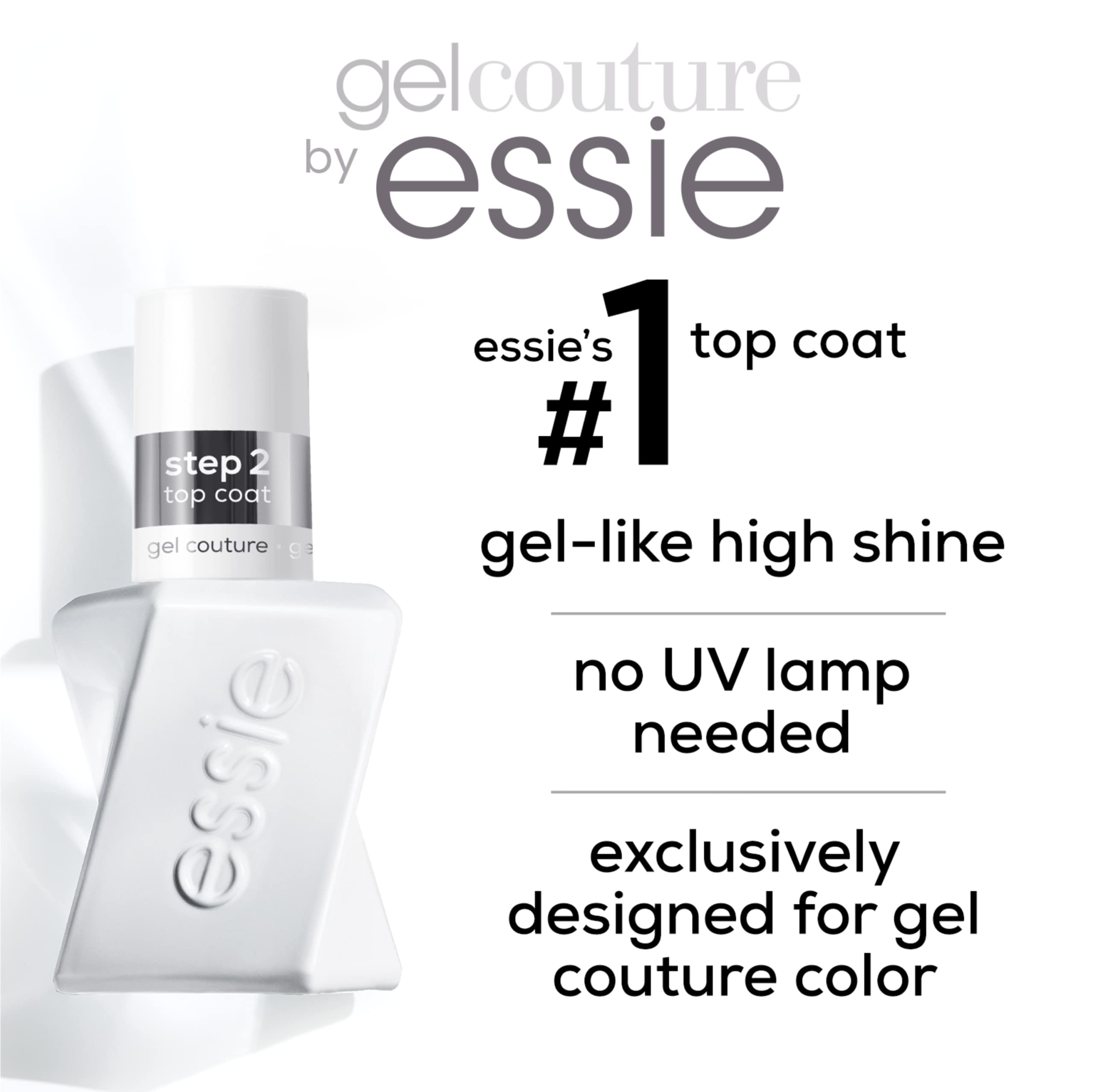 essie vegan formula label emphasizing cruelty-free, high-quality nail color