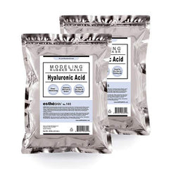 estheSKIN No.105 packaging displays professional hyaluronic acid modeling mask powder for salon use