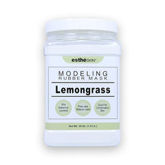 estheSKIN peel-off rubber mask jar for a spa-grade facial; promotes smoother skin texture.