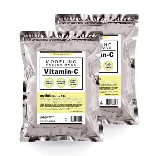 estheSKIN powder and water mix for a smooth facial mask preparation