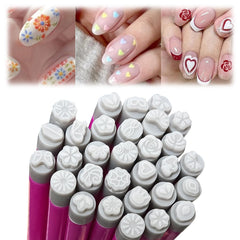 ESUOHYM nail stamp pen butterfly pattern for precise at-home nail art.