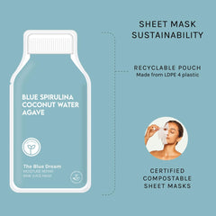 Agave detail from ESW Beauty The Blue Dream mask ingredients for soothing care
